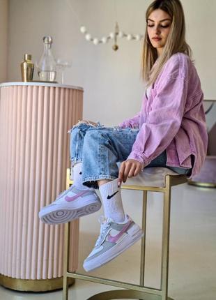 Nike air force 1 marshmallow женские зефирные пастельные кроссовки найк тренд осень весна лето жіночі пастельні ніжні кросівки10 фото