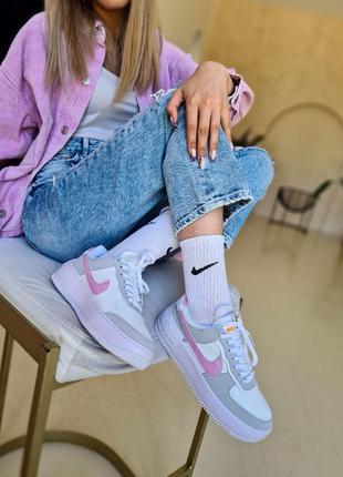 Nike air force 1 marshmallow женские зефирные пастельные кроссовки найк тренд осень весна лето жіночі пастельні ніжні кросівки2 фото