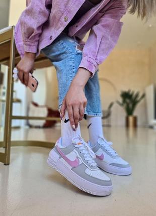 Nike air force 1 marshmallow женские зефирные пастельные кроссовки найк тренд осень весна лето жіночі пастельні ніжні кросівки3 фото