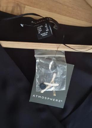 Новая  черно- белая рубашка - блуза atmosphere3 фото