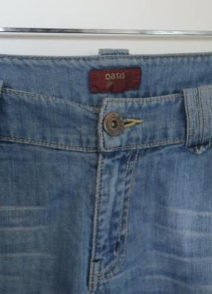 Джинсові шорти від бренду oasis jeans5 фото