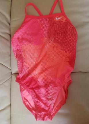 Купальник nike swim haze lingerie оранжевый / красный3 фото