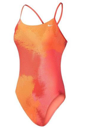 Купальник nike swim haze lingerie помаранчевий / червоний