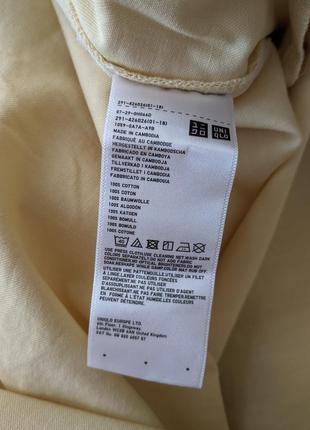 Хлопковое платье uniqlo u denim от кристофа лемера8 фото