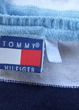 Tommy hilfiger . хлопковый свитер джемпер пуловер свитшот4 фото