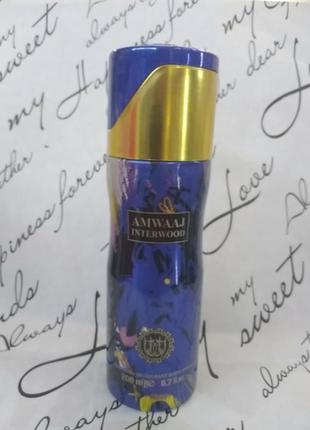 Fragrance world amwaaj interwood дезодорант унисекс, 200 мл2 фото