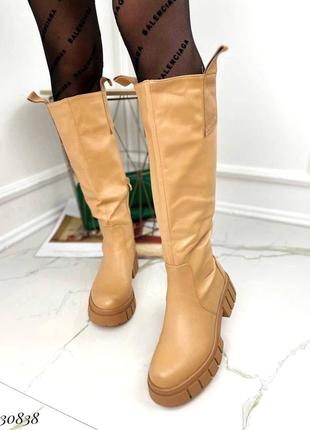 Чоботи демісезонні на тракторній підошві