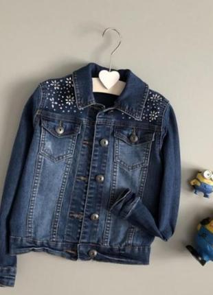 Джинсовая куртка пиджак