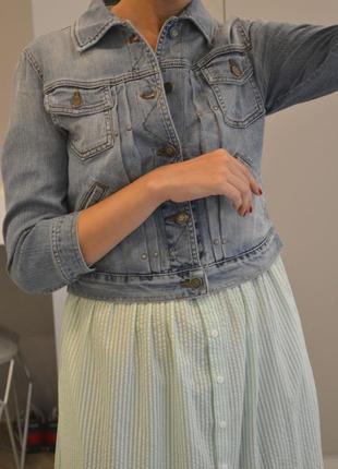 Куртка джинсовая richmond denim, s (42) оригинал