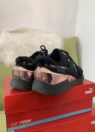 Кросівки puma muse x-2 metallic black4 фото