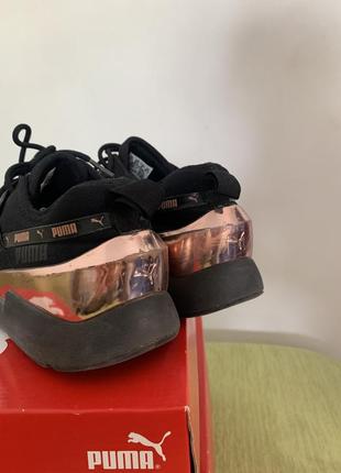 Кросівки puma muse x-2 metallic black3 фото
