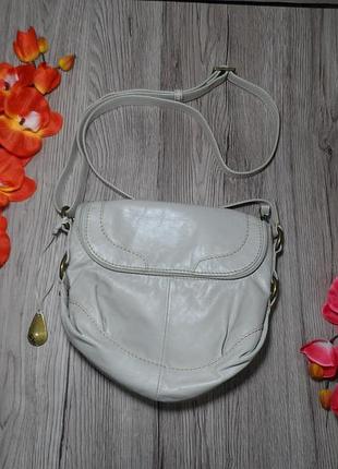 Кожаная сумочка на плечо бренд tula!