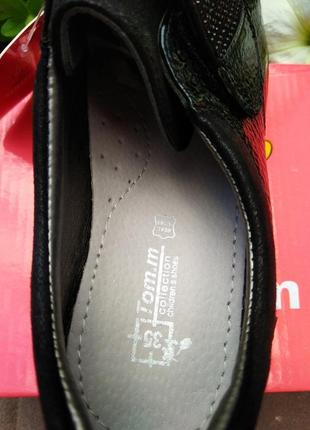 Якісні туфлі для дівчинки бренду tom.m3 фото