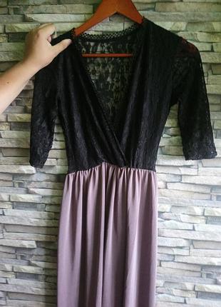 Вечірня сукня жіноча з гіпюром