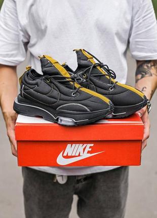 Чоловічі кросівки nike air zoom type black x macciu