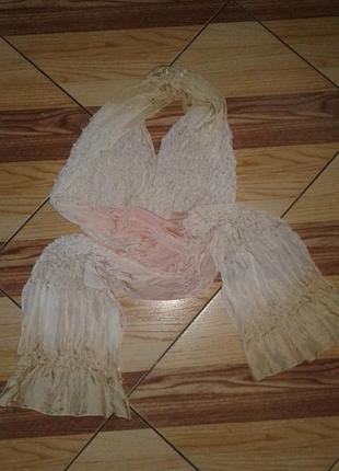 Шелковьій шарфик омбре