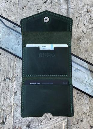 Мини-кошелек, мини-визитница для карточек, hand made, для водительского удостоверения2 фото