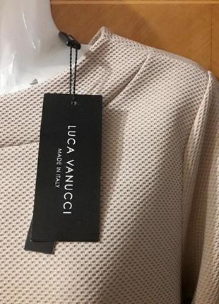 Luca vanucci брендовий нова стильна блуза італія р. s нюанси