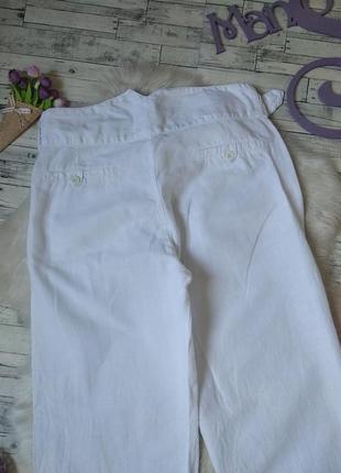 Штаны белые женские stradivarius легкие6 фото