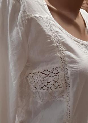 💜💖💙 красивая блузка из 100%хлопка4 фото