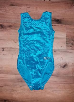 Трико боді купальник для танців гімнастики тренувань виступів для дівчинки