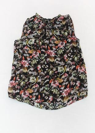Шелковая блуза с цветами hallhuber