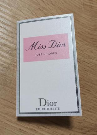 Dior miss dior rose n'roses
туалетная вода