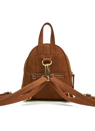 Крутий та дуже якісний рюкзак beverly коричневий 🌟 ручна робота🌟 оригінал6 фото