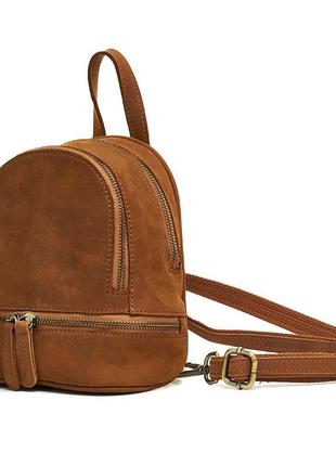 Крутий та дуже якісний рюкзак beverly коричневий 🌟 ручна робота🌟 оригінал5 фото
