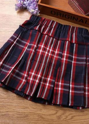 ☘шикарная юбка - шорты для сада и школы!