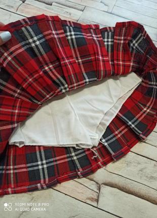 ☘шикарная юбка - шорты для сада и школы!3 фото
