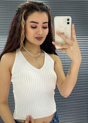 Майка косичка