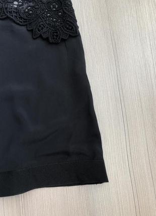 Блуза atos lombardini чорна шовк італія2 фото