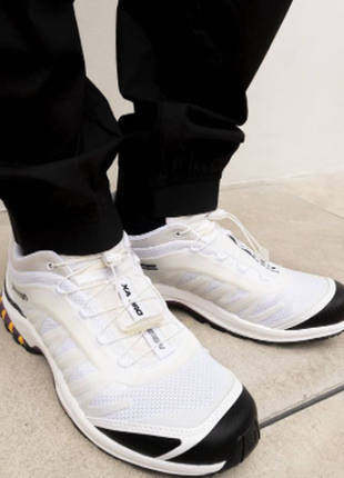 Білі кросы спорт кросівки саломон salomon xa-fusion pro advanced
