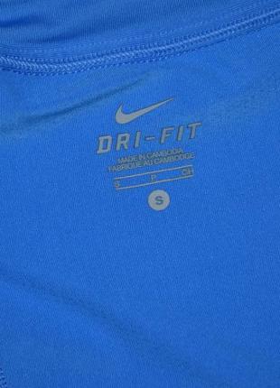 S женская фирменная спортивная футболка nike найк оригинал dri-fit6 фото
