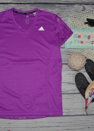 12-14/м жіноча фірмова спортивна футболка для спорту оригінал адідас adidas running climalite