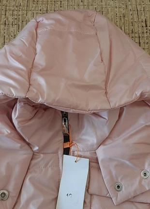 Куртка курточка бомбер демисезонная модная стильная пудра легкая3 фото