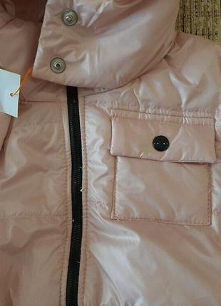 Куртка курточка бомбер демисезонная модная стильная пудра легкая6 фото