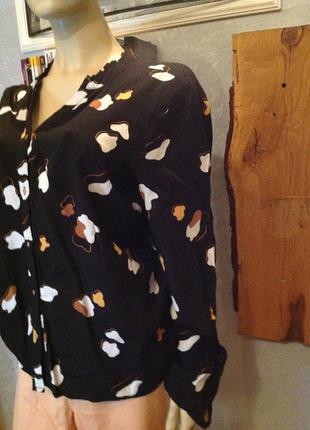 Натуральная рубашка - блуза бренда therese, р. 582 фото