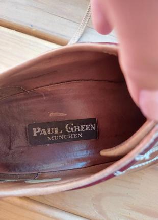 Кожаные кросовки paul green3 фото