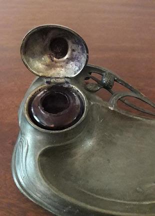 Антиквариат чернильница оригинал wmf германия