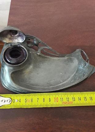 Антиквариат чернильница оригинал wmf германия