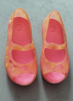 Crocs босоножки, балетки кроксы с12, 29р