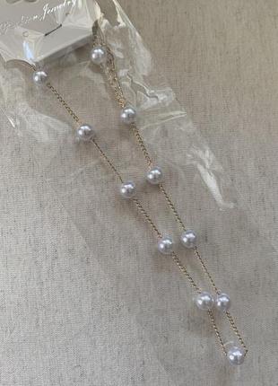 Чокер, жемчуг,украшение на шею,бусы