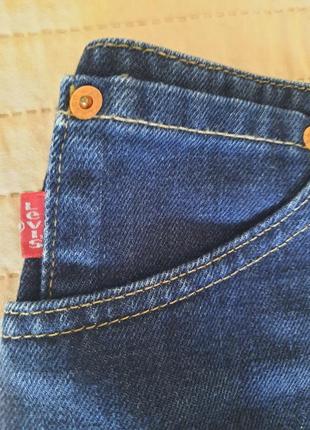 Levis оригинал джинсовая юбка миди прямого кроя3 фото