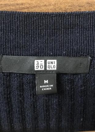 Минималистичный джемпер кофта пуловер uniqlo размер m3 фото