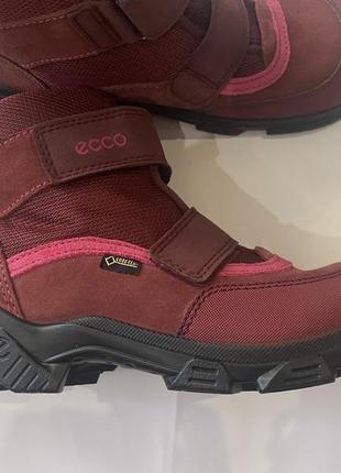 Оригинальные зимние ботинки ecco gore-tex2 фото