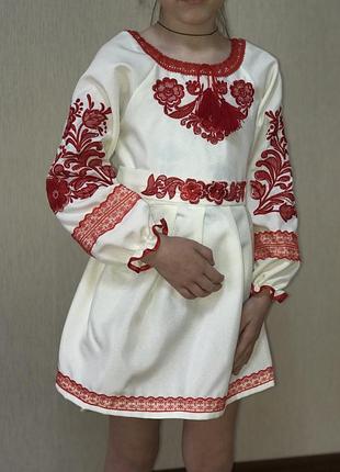 Платье вышиванка
