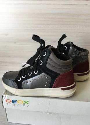 Ботинки кроссовки хайтопы geox 28р2 фото