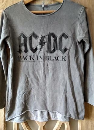 Кофта ac/dc "back in black" 2016